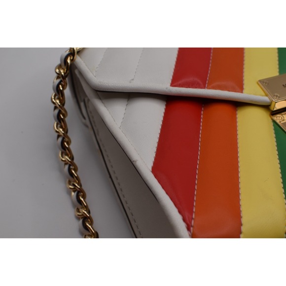 Michael Kors Rainbow Quilted Crossbody – Limited Edition 🌈 Statement Pride Art